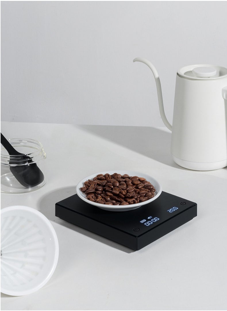 TIMEMORE - Black Mirror Basic Plus Digital Espresso Coffee Scale Kitchen Scale with Auto Timing - Image 1