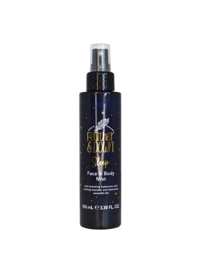 Feather & Down Sweet Dreams Face And Body Sleep Mist (100ml) - With Calming Lavender, Chamomile Essential Oils and Hyaluronic Acid Cruelty Free, Vegan Friendly And All Natural Ingredients - Image 2