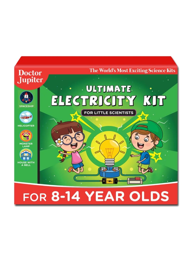 Doctor Jupiter Toy Electricity Kit for Boys & Girls Ages 7-8-9-10-11-12-13-14 | Birthday Gifts for 7+ Year Old Kids | Learning & Education toys - Image 1