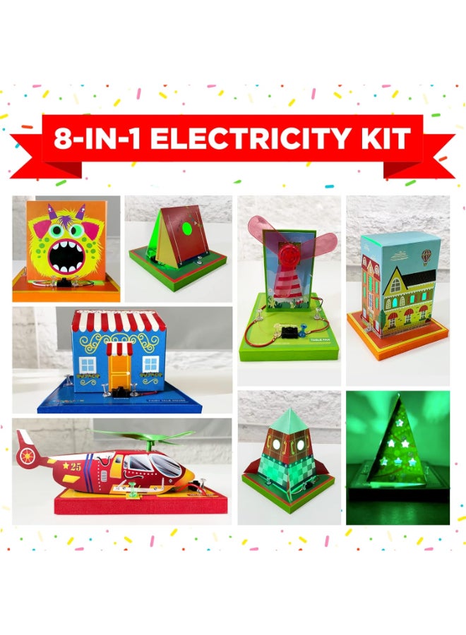 Doctor Jupiter Toy Electricity Kit for Boys & Girls Ages 7-8-9-10-11-12-13-14 | Birthday Gifts for 7+ Year Old Kids | Learning & Education toys - Image 2