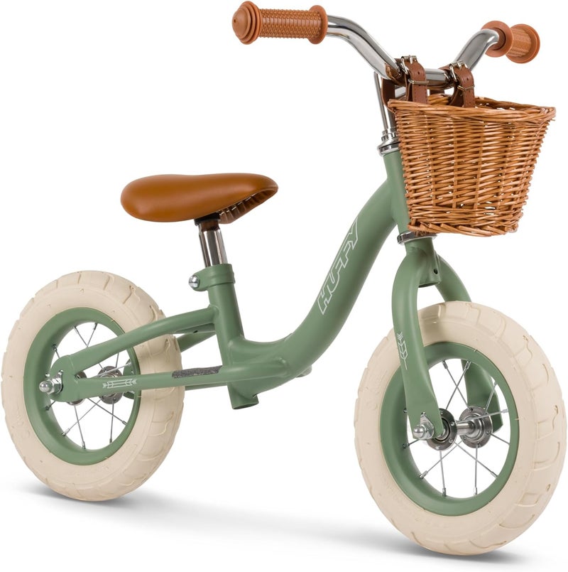 Huffy Vintage 10 Inch Balance Bike Green - Image 1