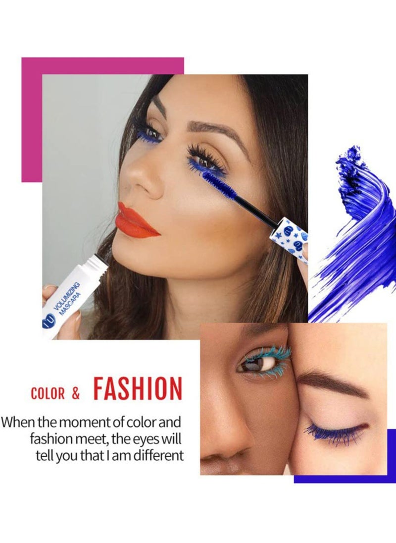 Generic - 7-Color Waterproof Colored Mascara Set for Vibrant Eyelash Makeup, Long-Lasting Volume and Length, Charming Fiber Formula for Stunning Eye Looks. - Image 1
