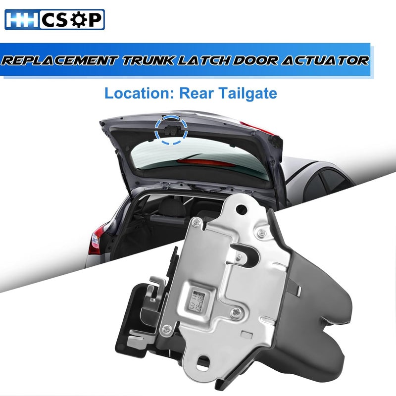 HHCSOP Liftgate Lock Actuator Trunk Latch for Hyundai Elantra (2011-2016) - Image 2
