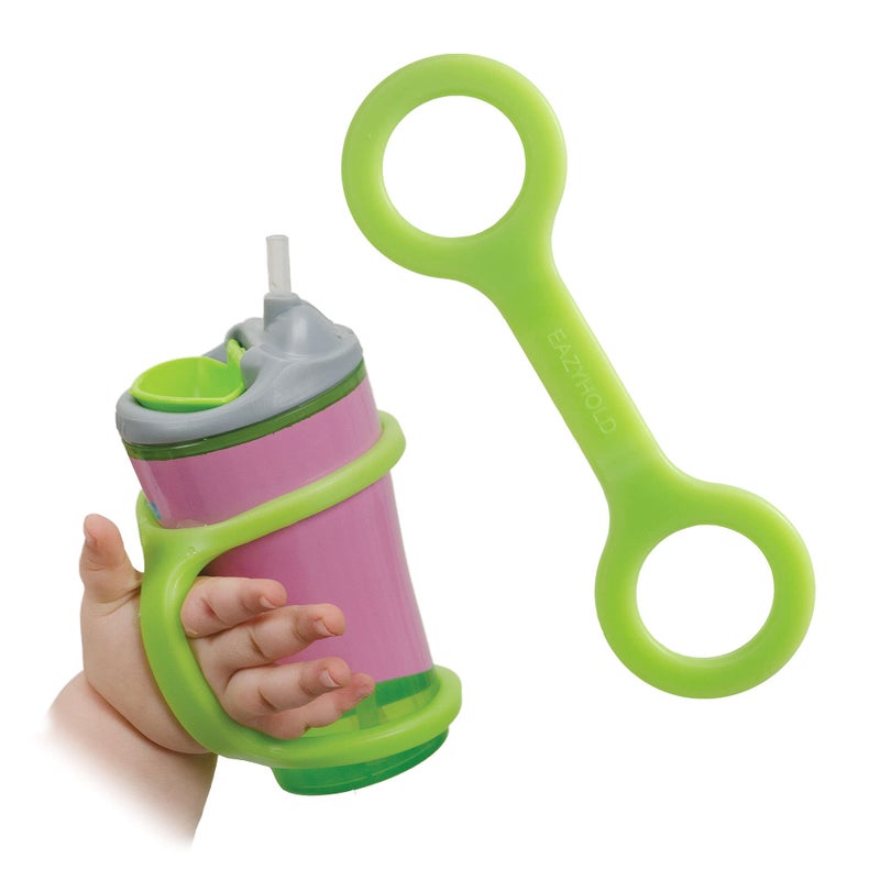 EazyHold Easy Grip Baby Sippy Cup Holder 360 Transition Trainer Cup Alternative Infant Child Silicone Pediatric Adaptive Aid Band for Limited Hand Mobility Cerebral Palsy  One Piece