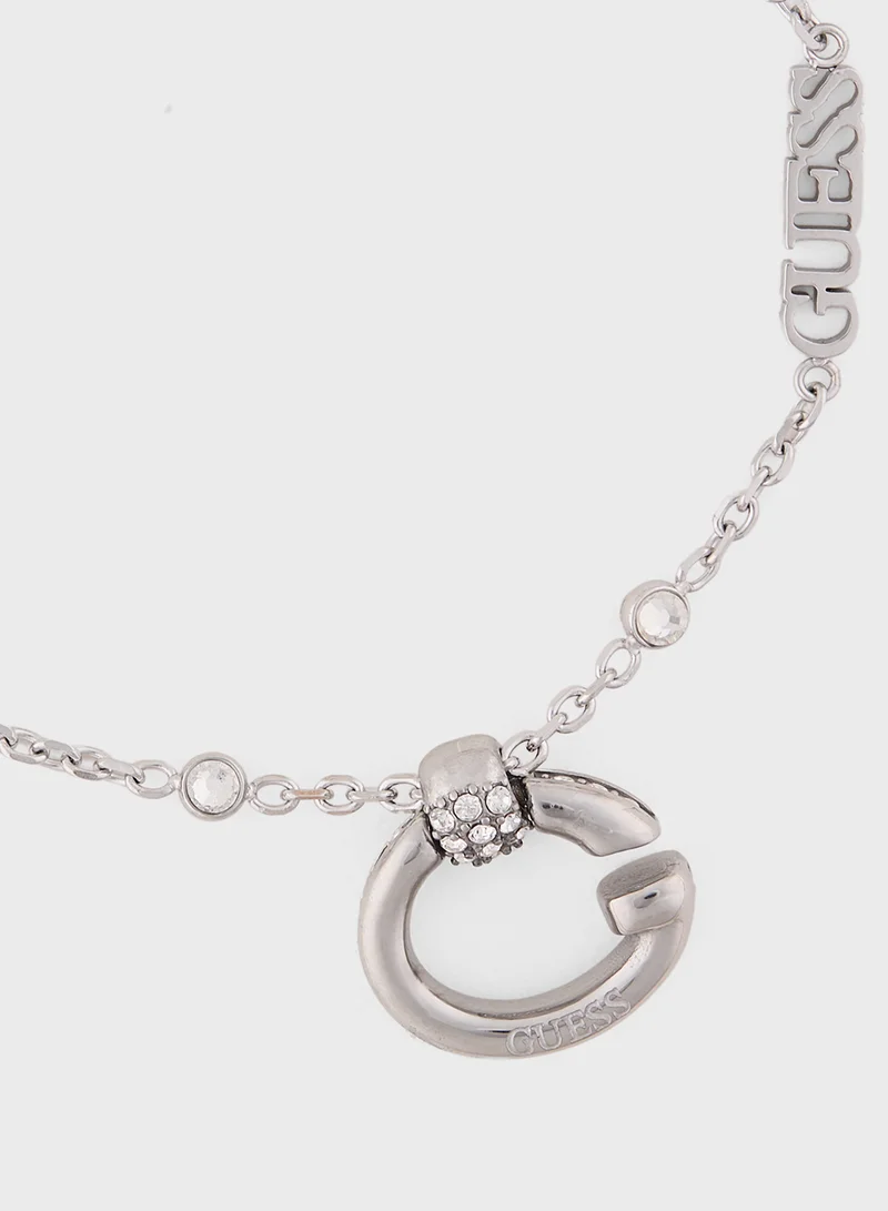 GUESS Logo Detail Single Bracelet