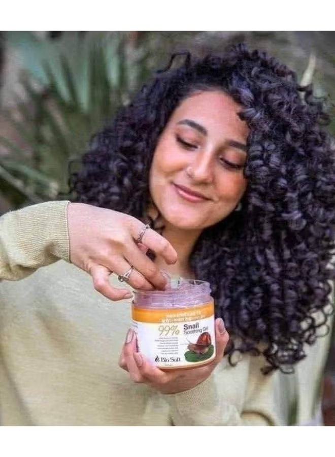 بيو سوفت جل الحلزون المهدئ للبشرة 98% ترطيب عميق وتجديد خلايا البشرة  تقليل التصبغات وآثار الحبوب  شد المسام ومكافحة التجاعيد  مناسب لجميع أنواع البشرة - Image 2