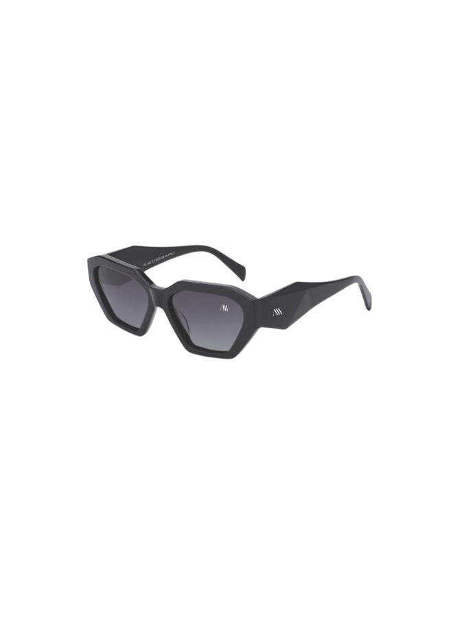 Kemet Eyewear Octagonal Full Rim Unisex Fiore Black Black Lens  - Image 1