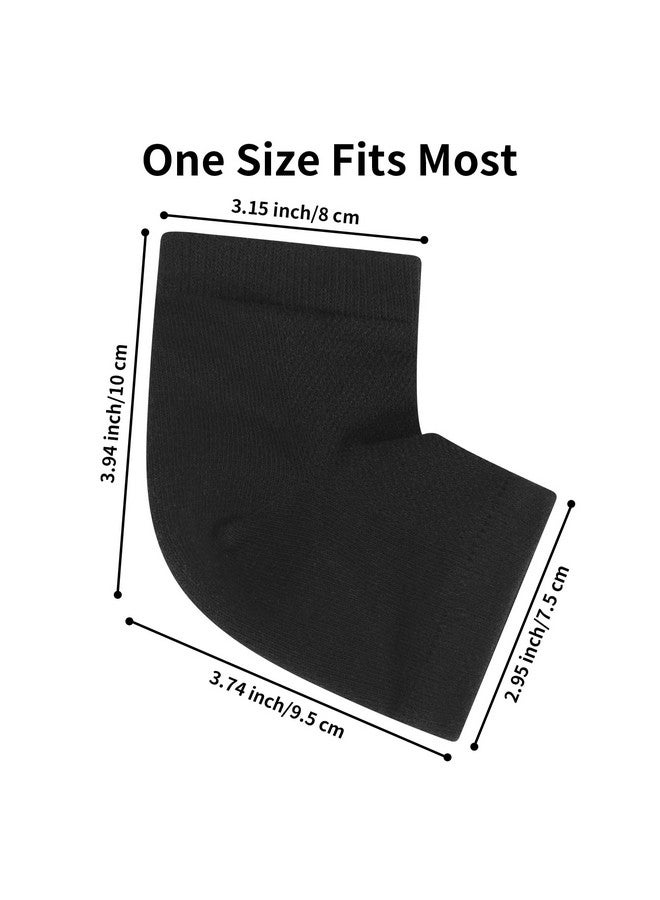 tifanso Moisturizing Heel Socks - Tifanso Heel Socks For Dry Cracked Feet, Gel Heel Repair Socks For Cracked Heels, Moisture Socks For Women Dry Feet, Moisturizing Spa Socks For Overnight (Regular) - Image 2