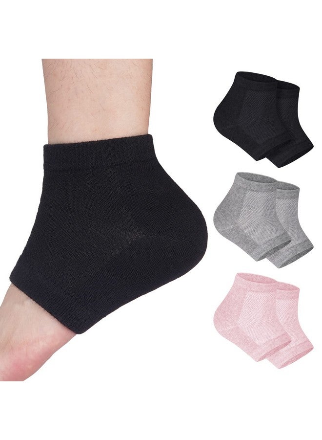 tifanso Moisturizing Heel Socks - Tifanso Heel Socks For Dry Cracked Feet, Gel Heel Repair Socks For Cracked Heels, Moisture Socks For Women Dry Feet, Moisturizing Spa Socks For Overnight (Regular) - Image 1