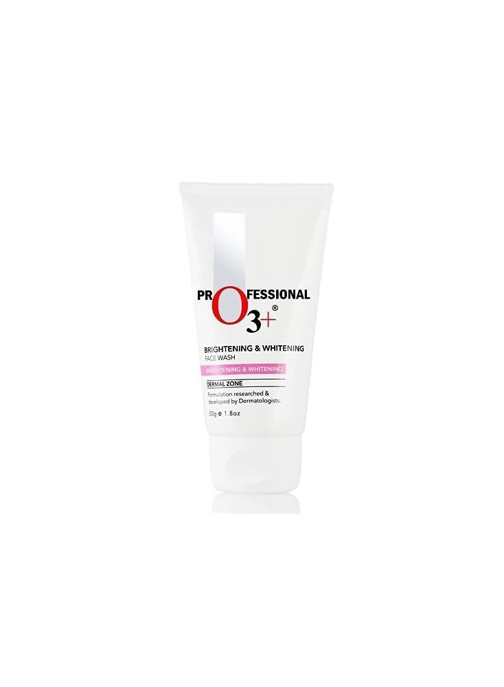O3+ Brightening and Whitening Face Wash, 50g & O3+ Agelock Anti Ageing Cream Spf-60,50 Gm Comboc - Image 4