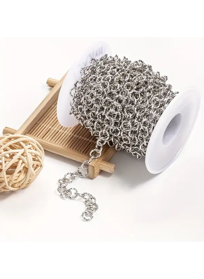 Stainless Steel Chain 1 2x7mm 1 Meter For Jewelry Making Bracelets Charms - Image 2