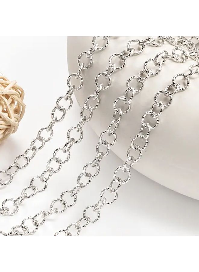Stainless Steel Chain 1 2x7mm 1 Meter For Jewelry Making Bracelets Charms - Image 1