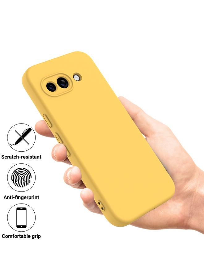 S-TOP Case For Google Pixel 9a Pure Color Liquid Silicone Shockproof Phone Case - Image 2