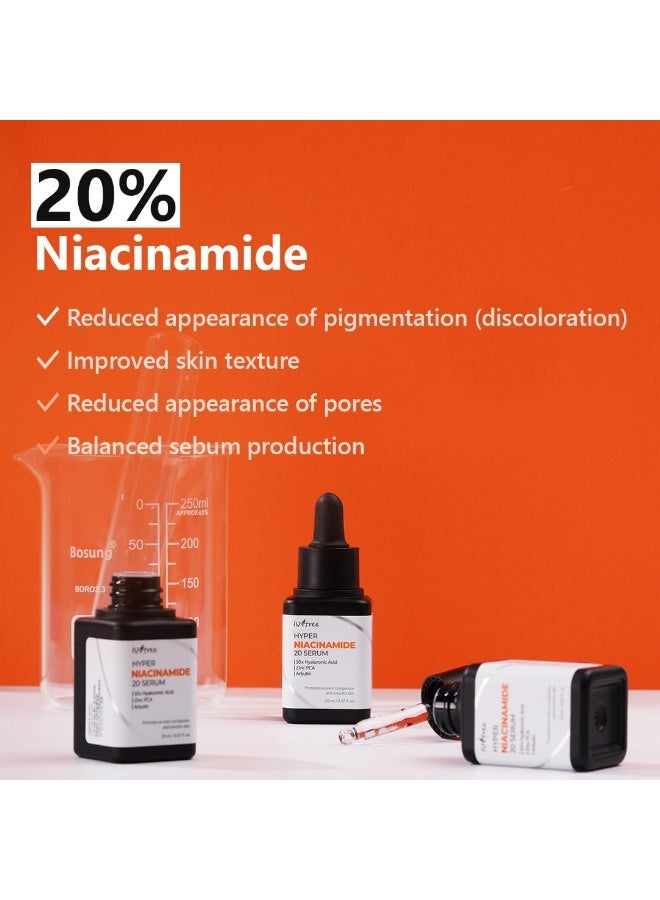 IsNtree Hyper Niacinamide 20 Serum 20ml | 10x Hyaluronic Acid | Helps Minimize Enlarged Pores | Even Skin Tone - Image 3