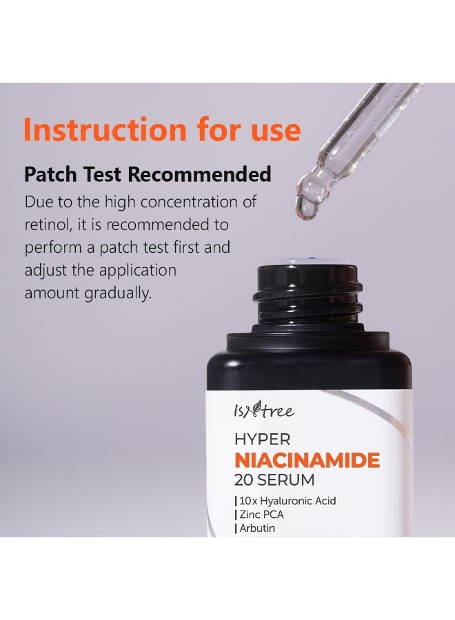 IsNtree Hyper Niacinamide 20 Serum 20ml | 10x Hyaluronic Acid | Helps Minimize Enlarged Pores | Even Skin Tone - Image 2