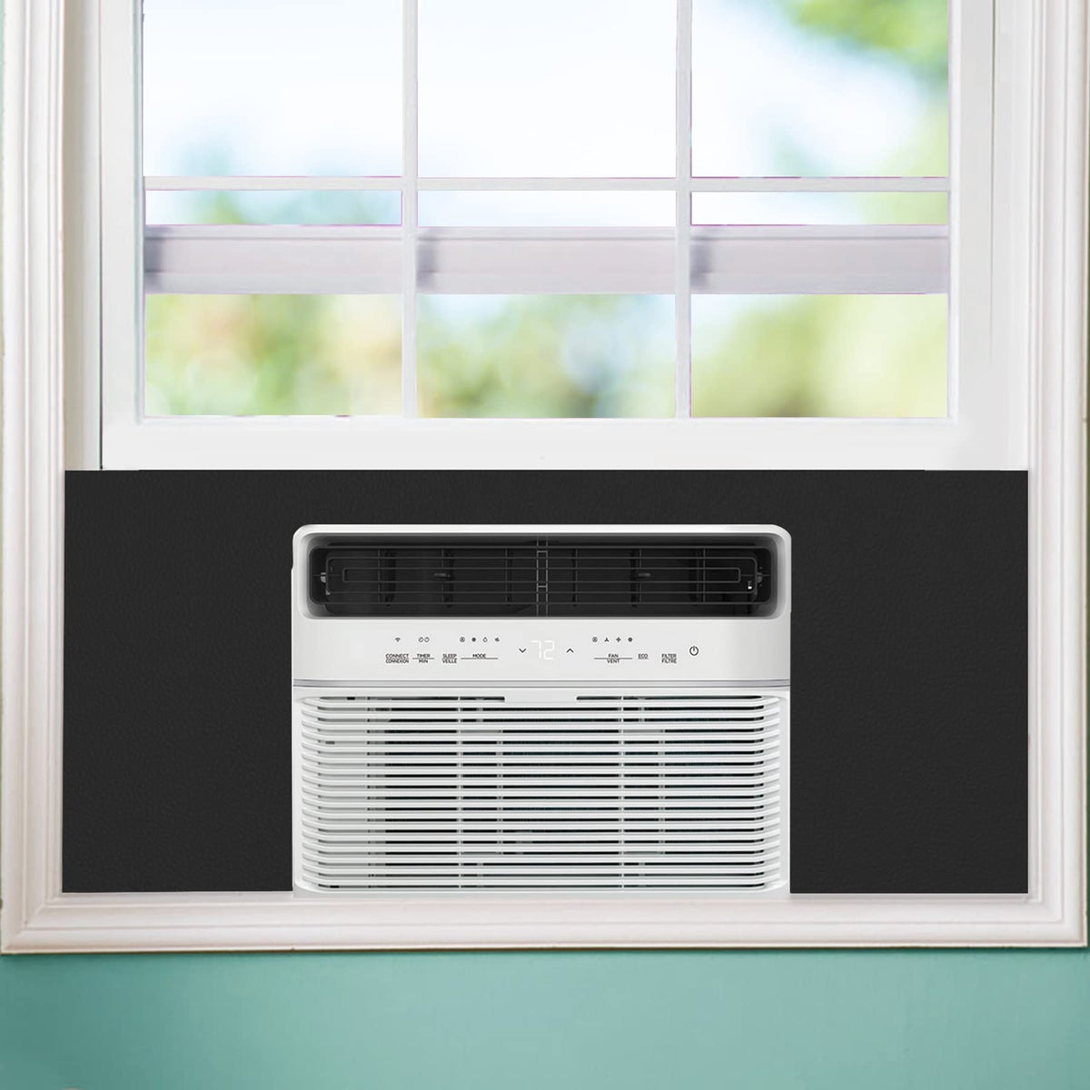 Flehomo Flehomo Window AC Side Panel Full Surround Insulation Window ...