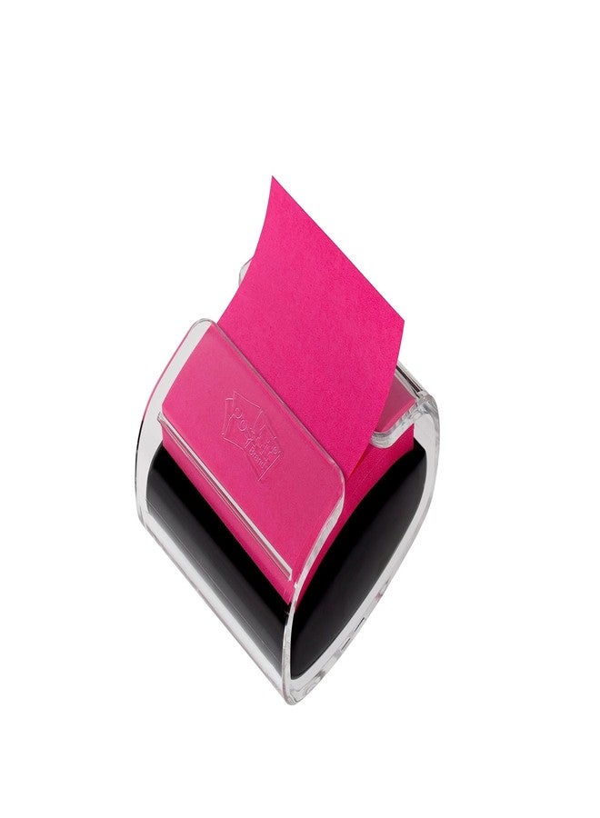 بوست-إت موزع ملاحظات Post-it المنبثقة، 3x3 بوصة، قاعدة سوداء وغطاء شفاف، تتضمن العبوة موزعًا ودفتر ملاحظات منبثقة مكون من 45 ورقة (WD-330-BK) - Image 4
