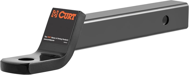 كيرت CURT 45260 فئة 3 قاعدة كرة وصلة المقطورة، تناسب مستقبل 2 بوصة، 7,500 رطل، فتحة 1 بوصة، انخفاض 2 بوصة، ارتفاع 3/4 بوصة - Image 1