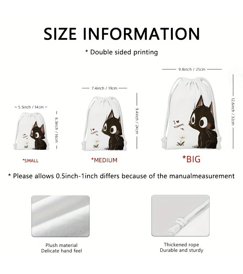Small Drawstring Storage Bag For Cosmetics Jewelry Travel Accessories Pouch - Image 2