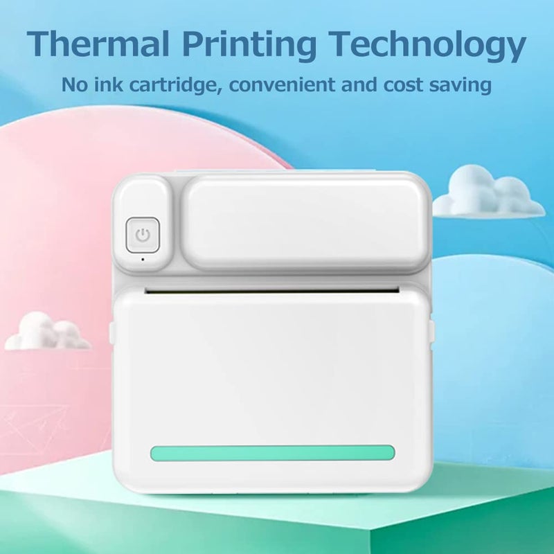 Pink Wireless Thermal Printer 200dpi For Notes Labels Photos Receipts No Ink Needed - Image 3