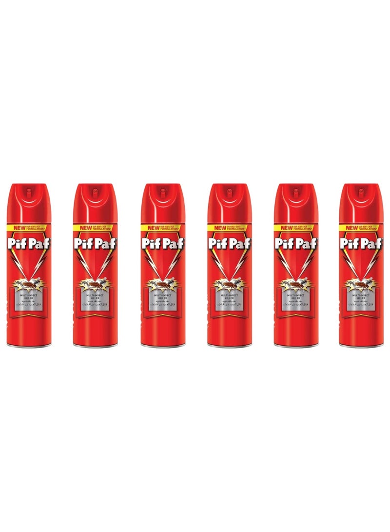 Multi Insecticide Spray 6 Pack * 300 ml