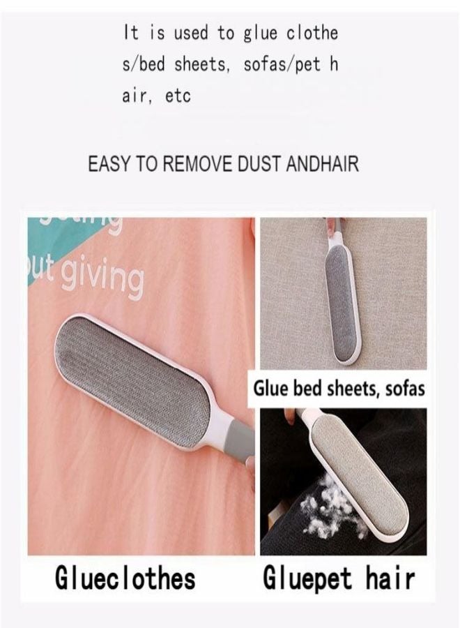 Pet Hair Remover Brush,Dog Hair Remover for Clothes - lint Remover Brush,Lint Brush Pet Hair Remover for Dogs, Cats & Puppies (Gray Small) - Image 3