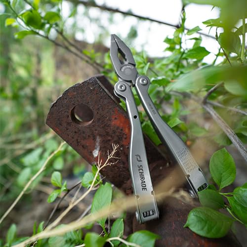 Schrade Delta Class Tough Tool with Stainless Steel 20 Piece Tough Multi-Tool with Can Opener, Pliers, Screwdrivers and Sheath for Outdoor Survival, Camping and EDC - Image 5