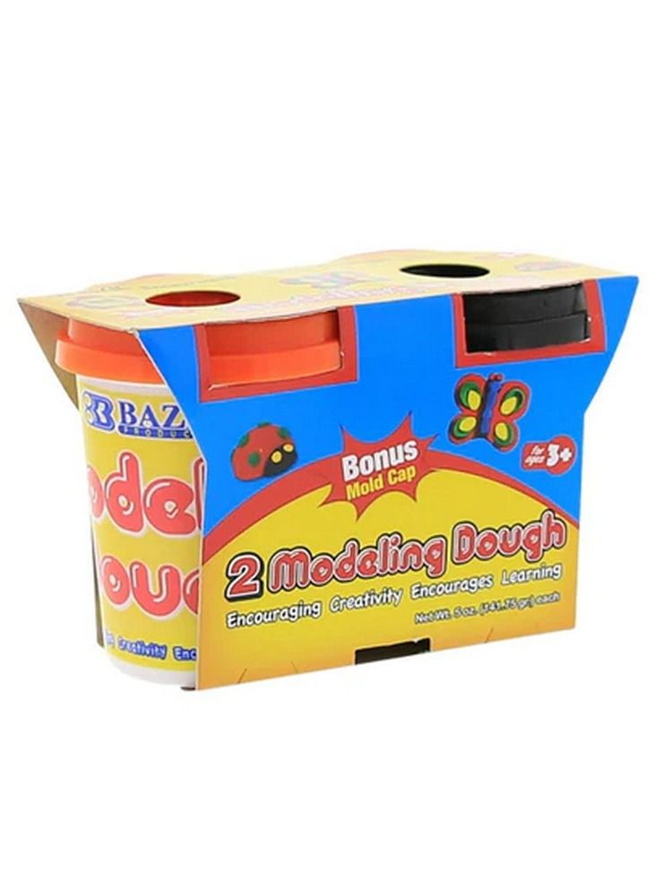 بازيك عجينة النمذجة 142 جرام متعددة الالوان - Image 1