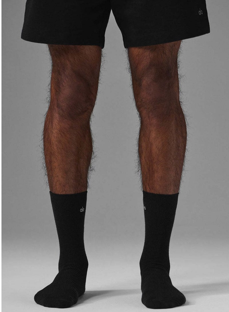 alo alo cotton socks, mid-length fashionable socks for both men and  women, one piece of pure cotton socks - Image 3