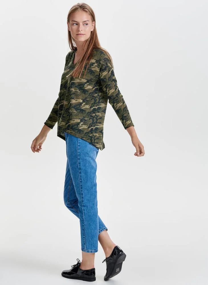 ONLY Camo Top