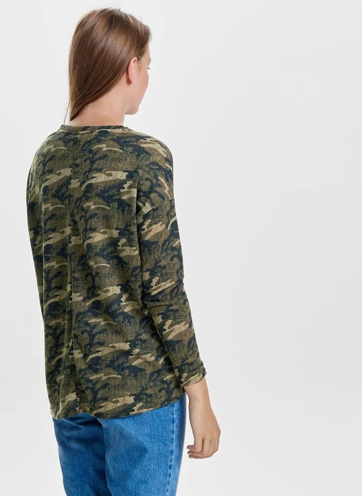 ONLY Camo Top