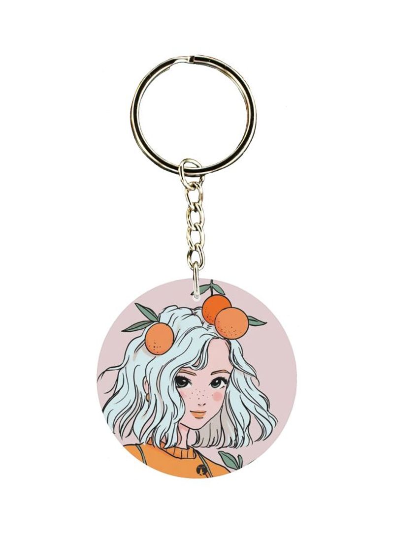 RKN Character Printed Keychain