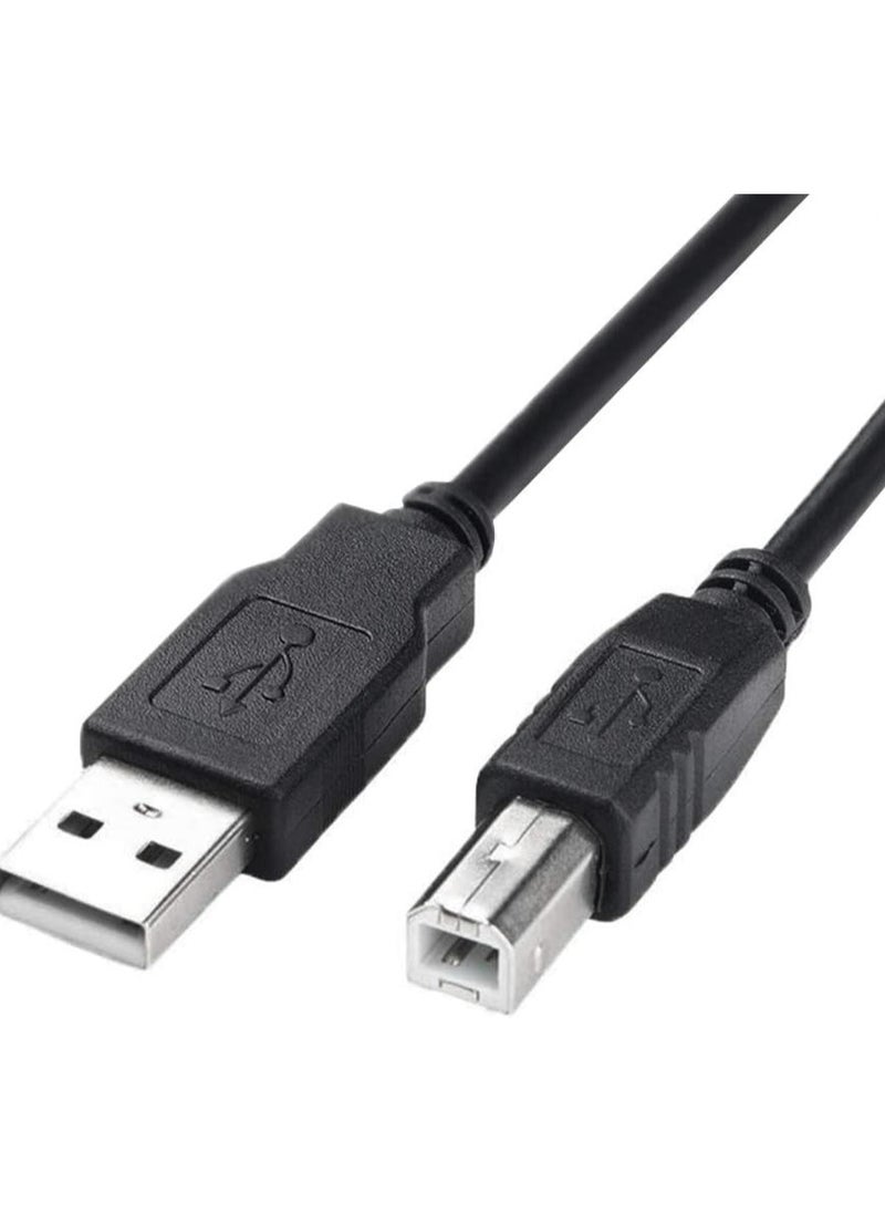 erorex USB 2.0 Printer Cable Printer Cable USB A to USB B Cord USB 2.0 A to B Printer Cable High-Speed ​​Cable for All USB Port printers & Scanner Printers & Scanners 1.8M  - Image 1