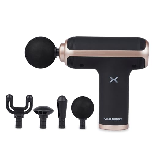 Welcare MAXPRO MP-MG01 Handheld Precision Muscle Massage Gun for Full body pain relief of neck, shoulder, back, foot for Men and Women, Rechargeable, Body relaxation - Image 1