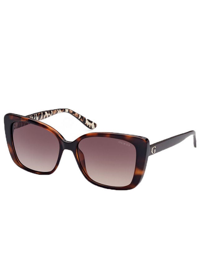 GUESS Women Butterfly Sunglasses with Brown Lenses - GU7829 52F 56mm - Image 1