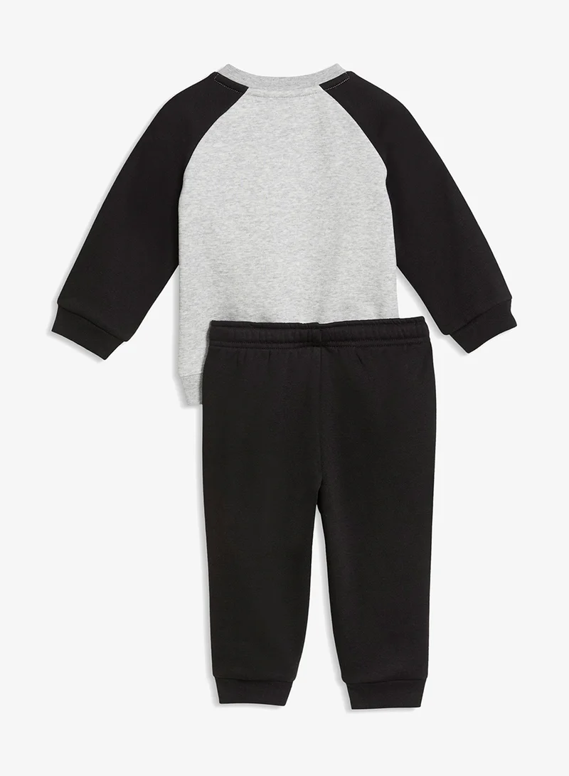 PUMA Infants Minicats Essential Raglan Crew Set