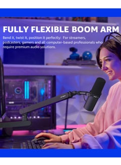 Lizard Boom Arm MI0 Mic Arm Desk Mount, Low Profile 360° Swivel Mic Boom Arm, Adjustable Microphone Arm With Detachable Rise Column And Built-In Cable Management Microphone Stand For Streaming And Recording Mic Stand - pzsku/ZAFCF02073AFF86789EF1Z/45/_/1733340641/7d6f0f5d-6630-4cf9-9706-5d0aae362e11