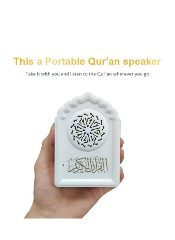 Equantu Equantu QB818 Quran Decoration Wall Plug Islamic Muslim Player - Powerful Complete Quran Recitation, Zikir Speaker - Home, Mosque, Office  - Image 1