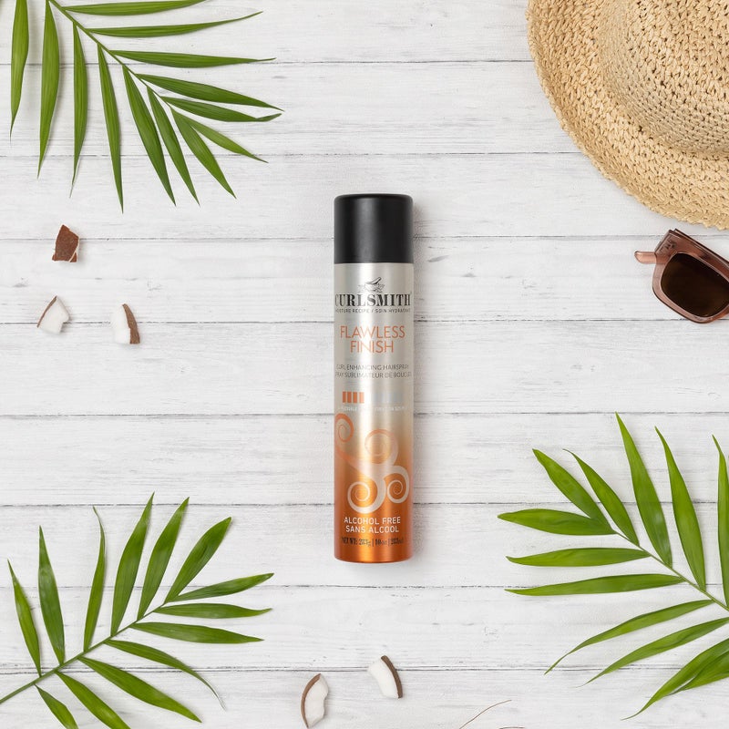 CURLSMITH كيرلسميث - رذاذ الشعر لإنهاء مثالي، تثبيت مرن بدون جفاف، خالي من الكحول، للشعر المجعد، المتموج والمجعد (10 أونصة) - Image 4