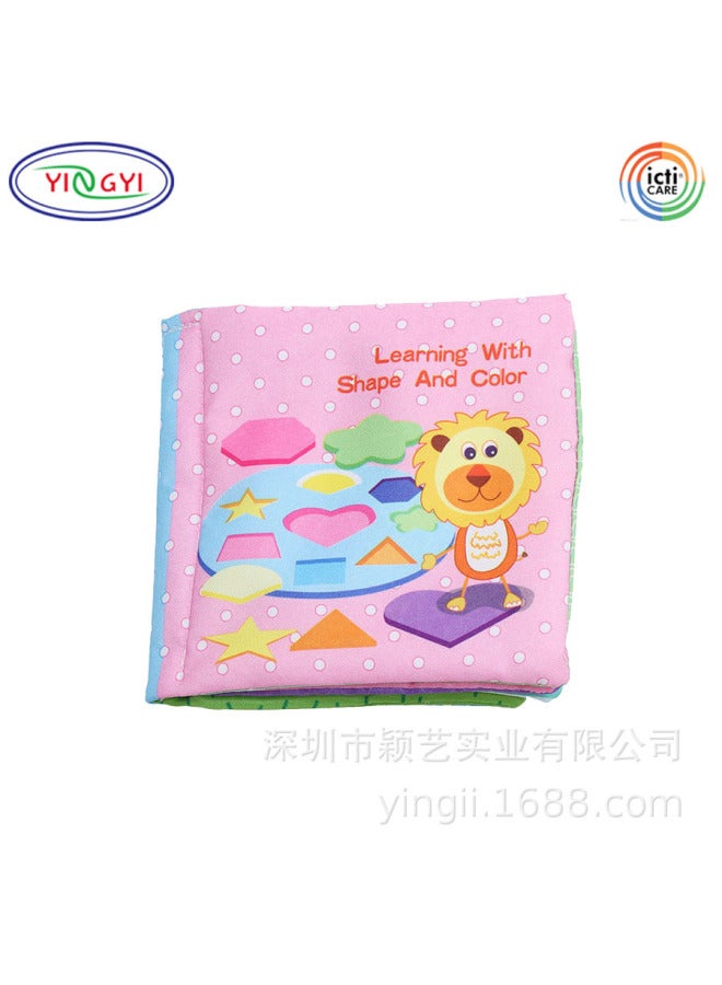 Yi Baby Cloth Book Baby Toy Cloth Book Baby Palm Cloth Book Baby Teaching Aids Development Intelligence Early Education Literacy - Image 3