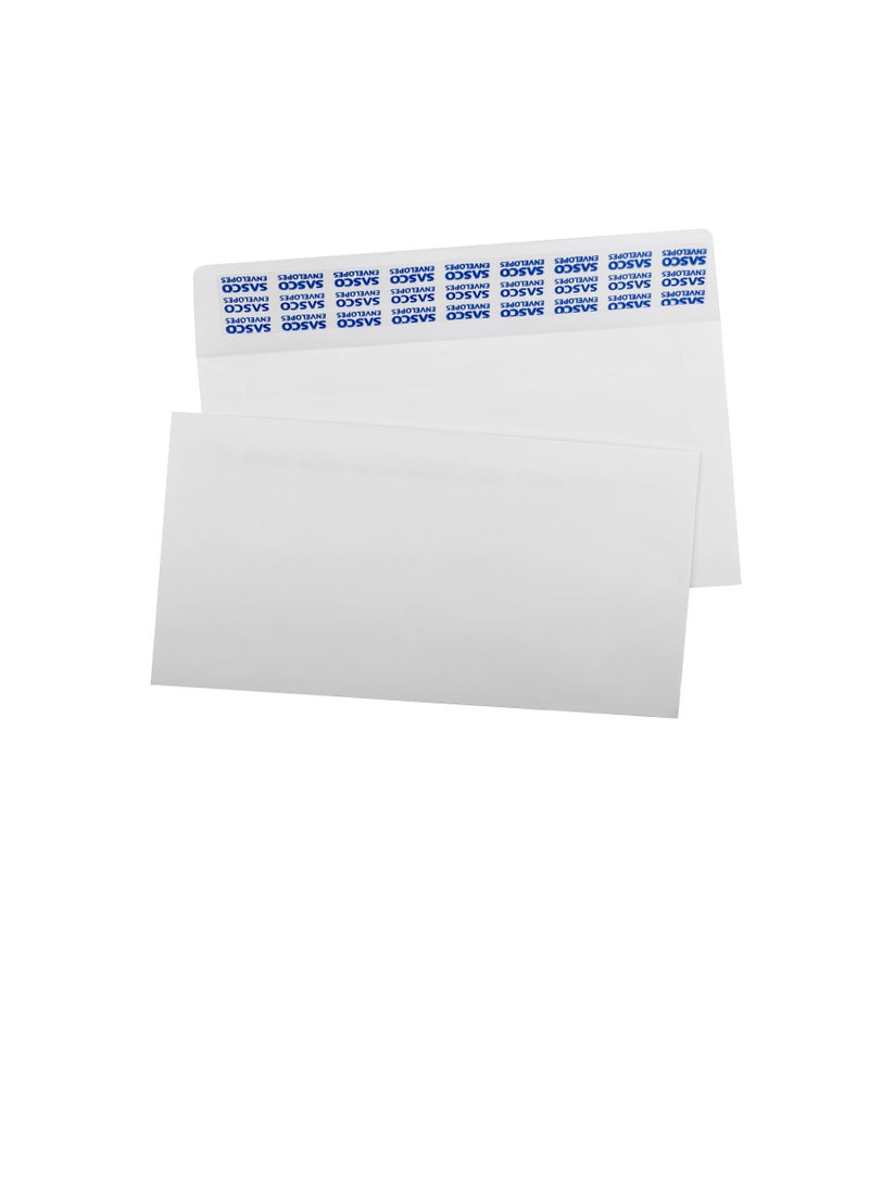 Sasco Envelope DL Size - Pack of 50 - White