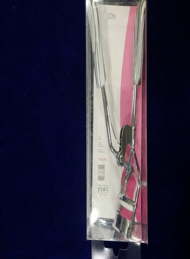 Babila Eyelash Curler with Soft Grip, Silver.