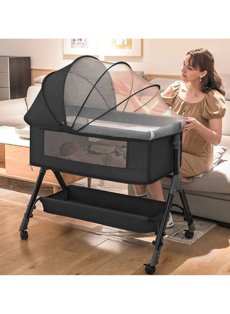 اويسيس سرير أطفال قابل للطي، سرير محمول سهل الطي للأطفال الصغار - Image 1