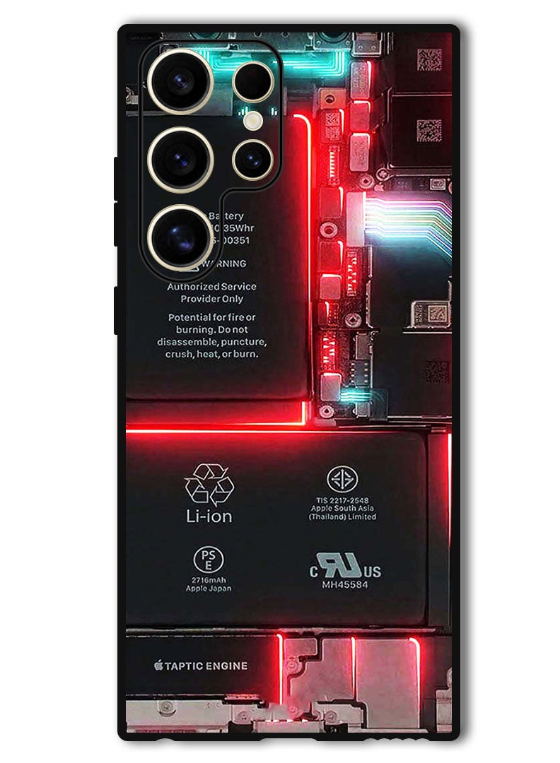 Theodor Protective Case Anti Scratch Shock Proof Bumper Cover For Samsung Galaxy S24 Ultra Mobile Board - Image 1