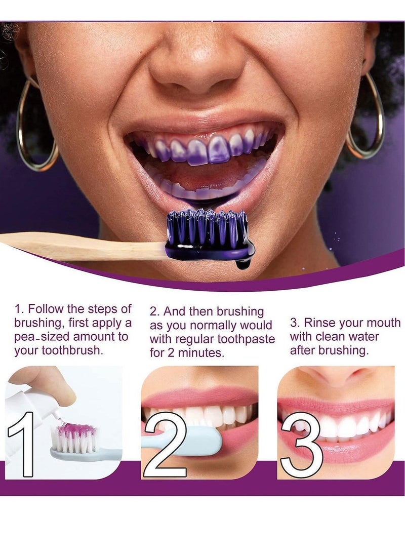 HiSmile - Hismile V34 Color Corrector Paste Enhancer Teeth Whitening Booster Teeth Stain Removal 30ml (2 Pieces ) - Image 1