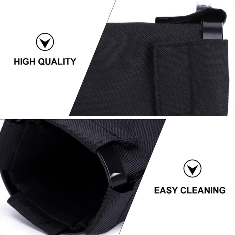 Oxford Cloth Drumstick Bag Holder Pouch Black Clip On Storage Case For Travel Practice - Image 4