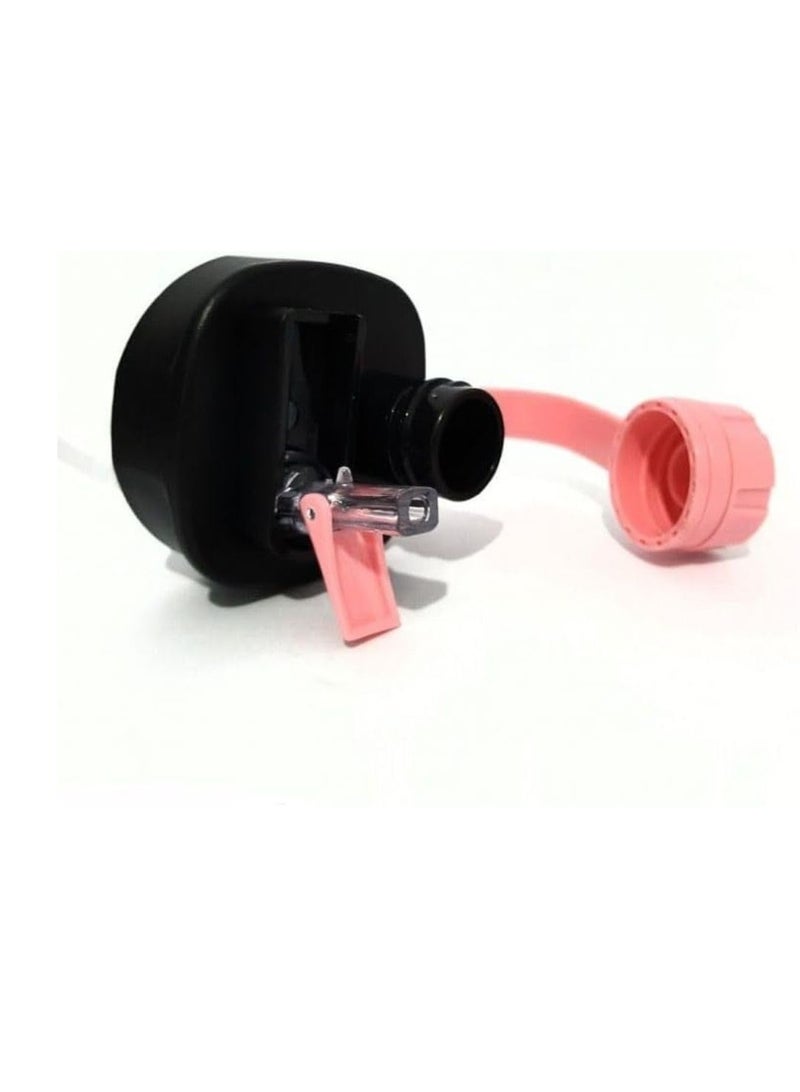 سوبر زجاجة مياه بلاستيكية فائقة الجودة، زجاجة مياه رياضية تحفيزية مع علامة زمنية، مقاومة للتسرب، غطاء فم 2 في 1 وقشة للصالة الرياضية واللياقة البدنية والمنزل والمدرسة والمكتب، 770 مل، أخضر - Image 5