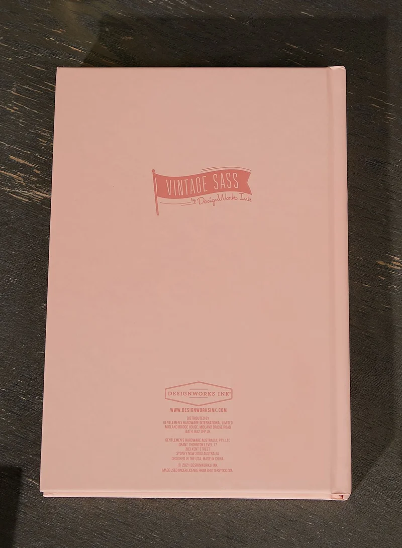 DesignWorks Ink Vintage Sass Forget It Notebook