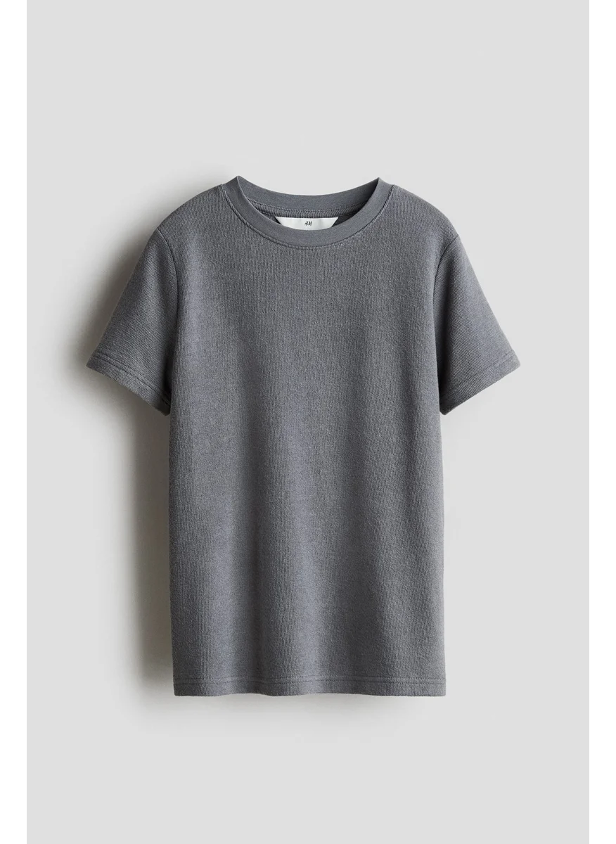 اتش اند ام Textured T-Shirt