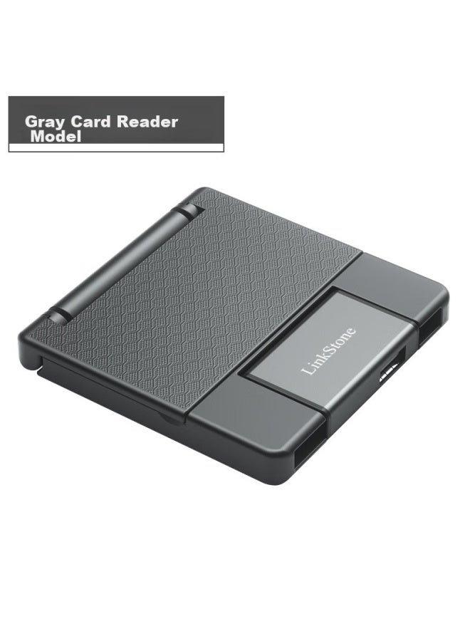 Linkstone Liantuo Multifunctional Otg Card Reader Memory Card Storage Box, Compatible With Apple/huawei Phones, External Usb/sd/tf Card, Universal Camera Adapter - Image 4